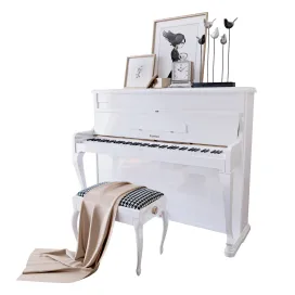 Piano weinbach white stool decor